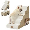 ZOMISIA Dog Steps for High Beds - Pet Stairs with Tunnel 2 in 1 with Zippers, with Non-Slip Bottom,Suitable for Small Dogs and Cats - 4 of 4