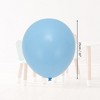 Unique Bargains  Latex 10-inch Round Helium Balloons for Party Wedding Anniversary Birthday Party Backdrop Decorations 20 Pcs - 2 of 4