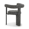 TOV Furniture Synn Performance Boucle Dining Chair in Black - 4 of 4