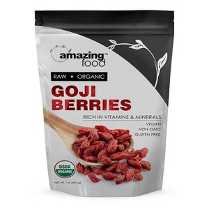 Amazing Foods Organic Goji Berries Seeds 1 Lb - 1 of 1