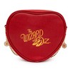 Movies Bag, Crossbody, The Wizard of Oz Tin Man Heart Clock Replica, Red, Vegan Leather - 3 of 4