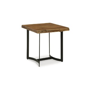Signature Design by Ashley Fortmaine End Table, Brown & Black - 1 of 4