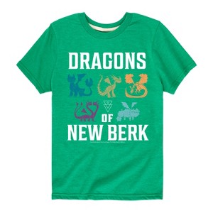 Boys' - How to Train Your Dragon - Dragons Of New Berk Short Sleeve Graphic T-Shirt - 1 of 4