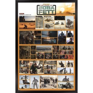 Trends International Star Wars: Book of Boba Fett - Chapter 1 Framed Wall Poster Prints - 1 of 4