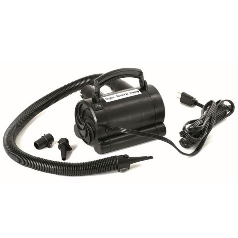 Swimline 9095 AC 120V Compatible Electric Air Pump with 3 Adapters & Flexible Hose for Pool Inflatables, Rafts, & Air Mattresses, 1 of 6