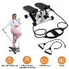 Angel Sar Steppers for Exercise, Mini Stair Stepper with Resistance Bands, LCD Monitor, 330.7 LBS Loading Capacity, Hydraulic Fitness Stepper - 4 of 4