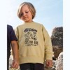 Deux par Deux Boy Pullover Graphic Sweatshirt Lime Green - 2 of 4