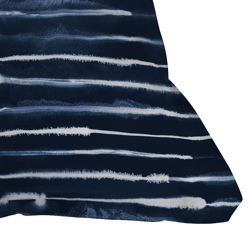 Ninola Design Stripes Square Throw Pillow Blue - Deny Designs, 3 of 6