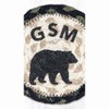 Earth Rugs GSM Bear Square Coaster 5"x5" Durable Cotton Blend Tabletop Protector - 3 of 3