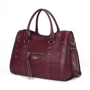 MKF Collection Patricia Vegan Leather Women’s Duffle Bag by Mia K - 1 of 4