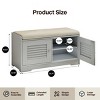 28.7" Shoe Storage Bench, Entryway Shoe Bench with Cushion & Adjustable Shelves, Shoe Rack for Hallway Mudroom-3irtyhousy - 4 of 4