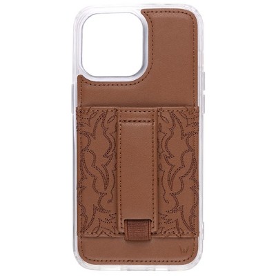 Walli Cases Howdy by Chelsea DeBoer Phone Case with Wallet and Finger Strap