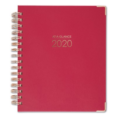 AT-A-GLANCE Harmony Weekly/Monthly Hardcover Planner 6.88 x 8.75 Berry 2021-22 609980559