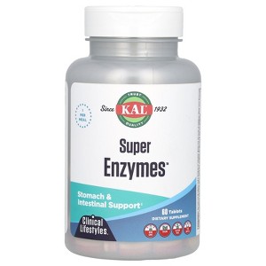 KAL Super Enzymes, 60 Tablets - 1 of 3
