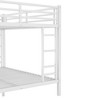 Kumasinova Metal Bunk Bed,Heavy Duty Bed with Ladder,High Guardrail for Kids,Bedroom,Noise Reduced,No Box Spring Needed - 3 of 4