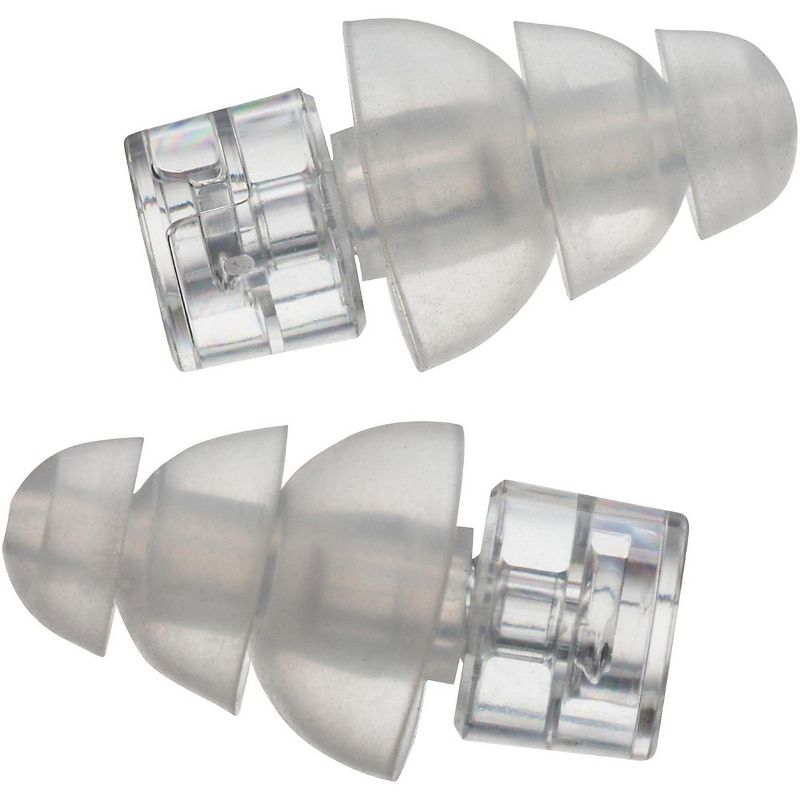 Etymotic Research ER20XS Earplug Large Fit - Clear Stem/White Tip in Clamshell, 1 of 5