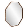 Howard Elliott 28"x28" Bastian Octagon Wall and Accent Mirror: Antique Gold, Iron Frame, Ready to Hang - 3 of 4