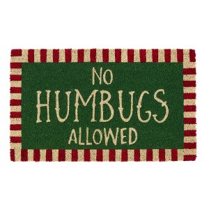 Design Imports  No Humbugs Doormat - 1 of 4