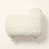 15"x20" Sheep Shaped Throw Pillow Cream - Woolrich x Target - 2 of 4