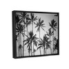 Stupell Industries Palm Trees Skyline Black and White Photography - image 3 of 4