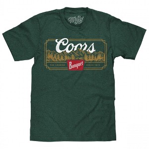 Mens Coors Banquet Golden Mountain Range T-Shirt - 1 of 2