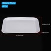 Unique Bargains Plastic Rectangle Reusable Fast Food Dining Areas Serving Trays - 2 of 4