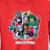 Boys' - Monster High - Toddler And Youth Crewneck Fleece Sweatshirt Graphic Long Sleeve Fleece Sweatshirt - 2 of 4