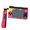 Wrapables Neoprene Mini Wristlet Wallet / Credit Card ID Holder with Lanyard, Abstract Bright - 3 of 4