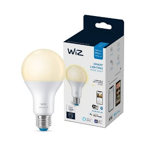 WiZ A21 100W LED Bulb Soft White - 1 of 4