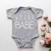 The Juniper Shop Babe Flowers Baby Bodysuit - 2 of 2