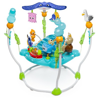Disney Baby Finding Nemo Sea Of Activities Jumper Target - Bright Starts Around We Go Seat Cover