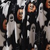 RT Designer's Collection Halloween Pumpkin Ghost Printed Flannel Throw Blanket 50" x 70" Multicolor - 4 of 4