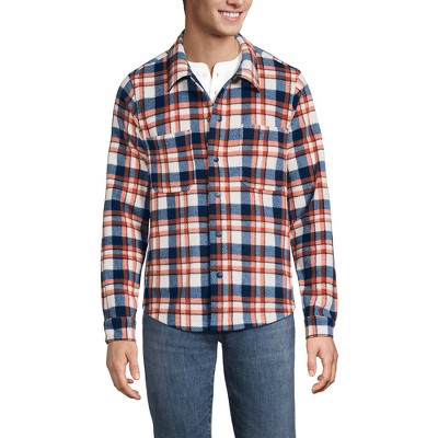 Lands' End Men's Anyweather Fleece Shirt Jacket