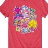 Boys' - Trolls - Road Trip Stickers Viva and Poppy Short Sleeve Graphic T-Shirt - 2 of 4