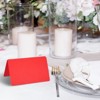Unique Bargains Foldable Blank Wedding Party DIY Favor Decor Greeting Place Cards 50 Pcs - 4 of 4