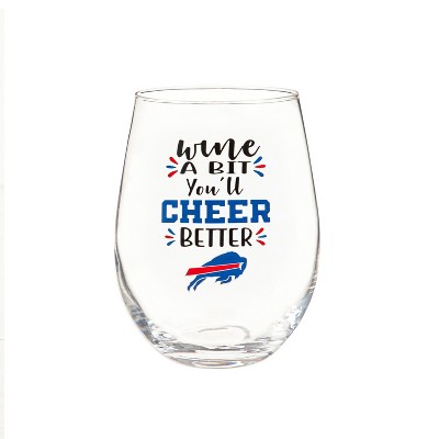 Buffalo Bills, 17oz Boxed Stemless Wine
