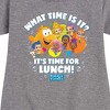 - Bubble Guppies - Time For Lunch Graphic Short Sleeve Fleece Dress - 2 of 4