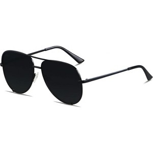 Oversized Aviator Sunglasses for Women Men Big Large UV  display picture 2
