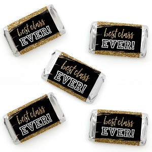 Big Dot of Happiness Reunited - Mini Candy Bar Wrapper Stickers - School Class Reunion Party Small Favors - 40 Count - 1 of 4