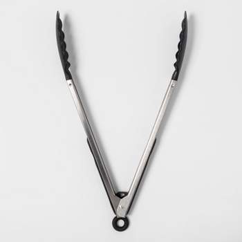 OXO Good Grips 9 In. Stainless Steel Tongs with Nylon Heads - Dazey's Supply