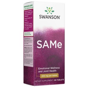 Swanson Dietary Supplements SAME 200 mg Tablet 60ct. - 1 of 2