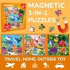 QUOKKA Magnetic Puzzle Book for Toddlers 3-5 - 2 of 4