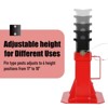 12 Ton Heavy Duty Pin Jack Stands, Adjustable Height with Locking Pin, Professional Car Truck RV Support for Garage or Maintenance, 2 Pack - 4 of 4