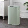 happimess Tammi Kitchen 14.5-Gallon Slim Metal Push Button Trash Can - 2 of 4