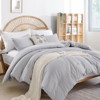 BAGOKIE 300GSM Fluffy Microfiber Bedding Set 2/3 Piece Comforter Set with Matching Pillowcase - 4 of 4