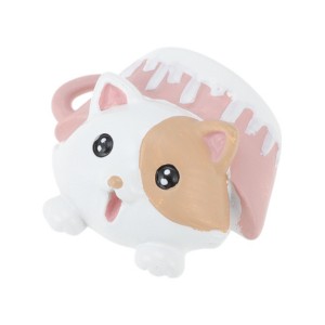 Unique Bargains Decorative Magnets Magnetic Fridge Sticker Irregular Shape Synthetic Resin Light Coffee Blue 1Pc - 1 of 3