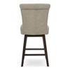 Spruce&Spring Upholstered 26-inch Counter Height Swivel Barstool - 4 of 4