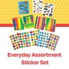 School Smart Assorted Everyday Stickers, 60 Sheets, Pack of 1700 - 4 of 4