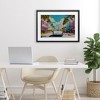 Stupell Industries Classic Car in Tropical Town Framed Print Under Glass Art, Black, 23" x 17" - 3 of 4