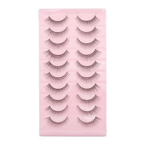 Unique Bargains False Eyelashes for Women 10 Pair - 1 of 4
